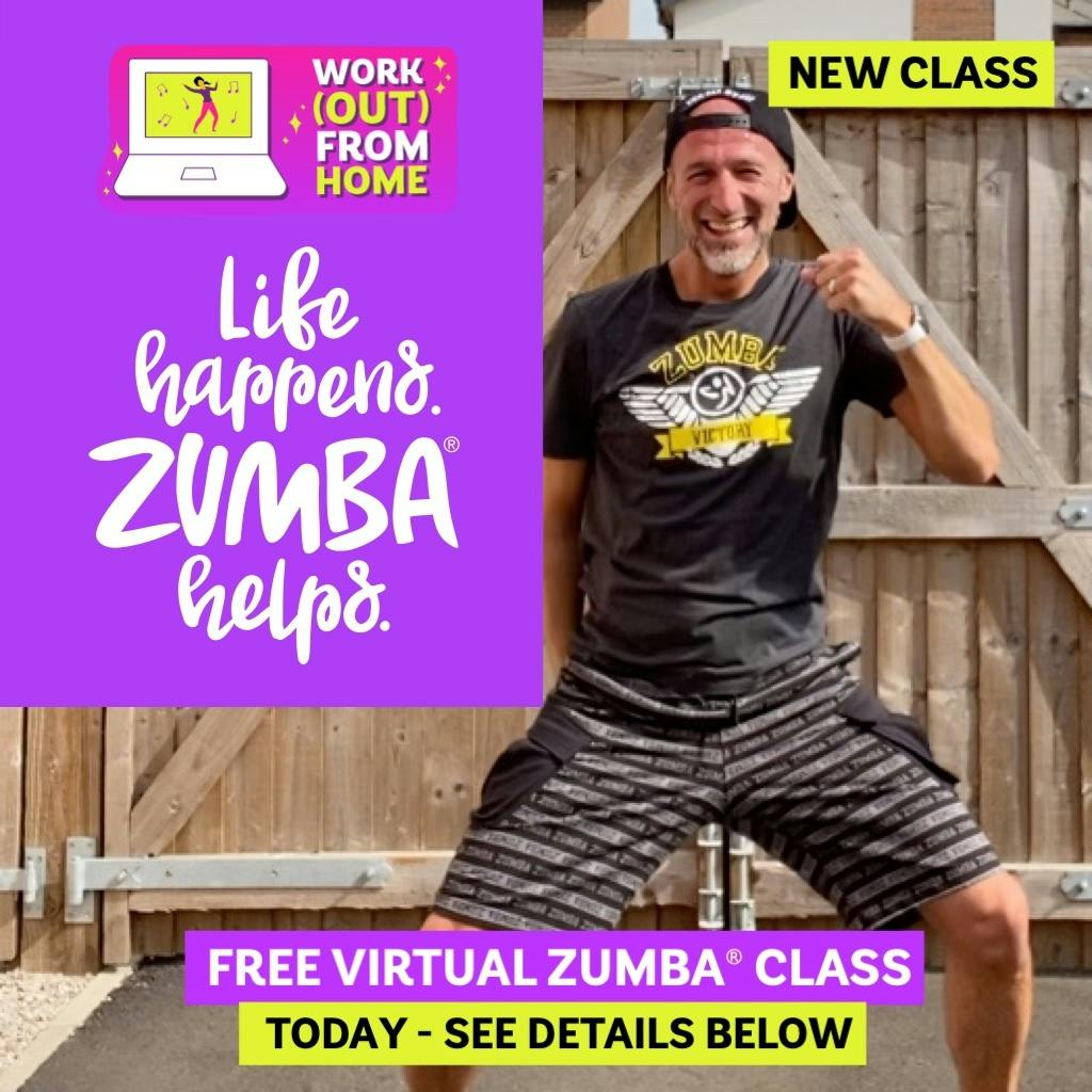 FREE Zumba Class Virtual Online Zumba® Classes