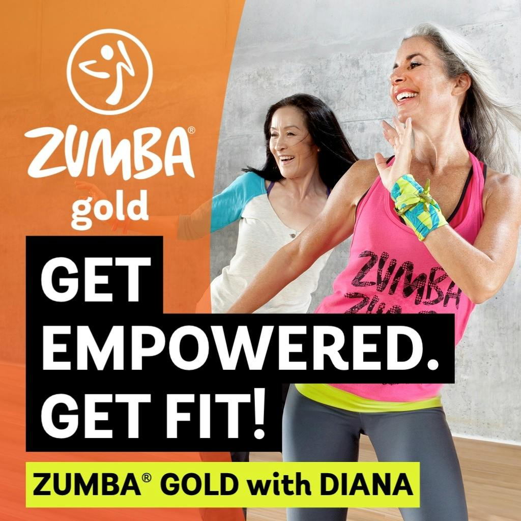 Virtual Zumba Gold with Diana Virtual Online Zumba® Classes
