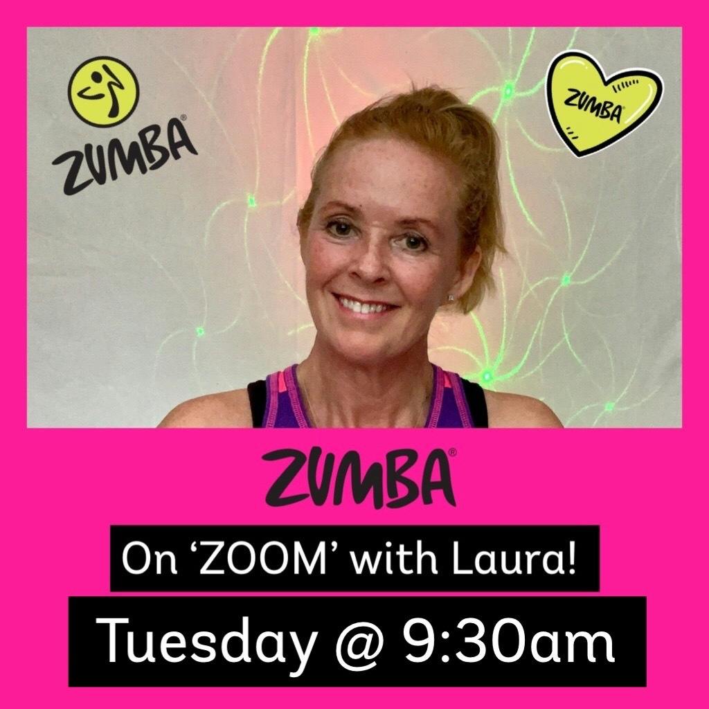 Zoom Zumba with Laura! | Virtual Online Zumba® Classes