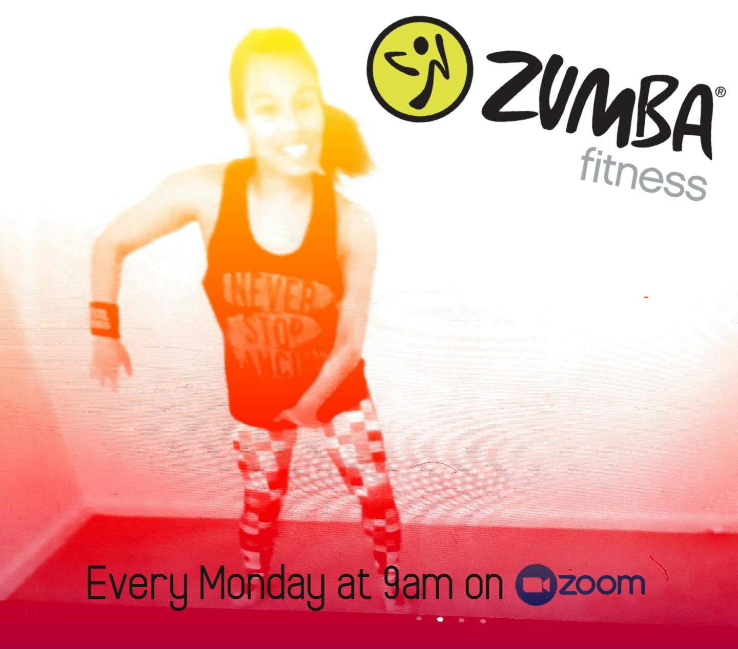 Zumba Monday Virtual Online Zumba® Classes