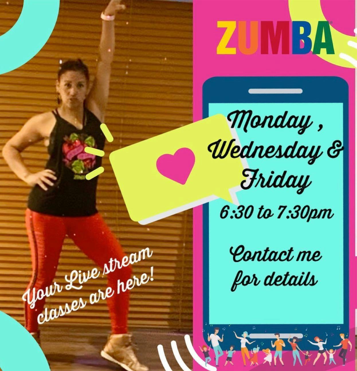 Zumba Latina con Lissette LiveStream Virtual Online Zumba® Classes