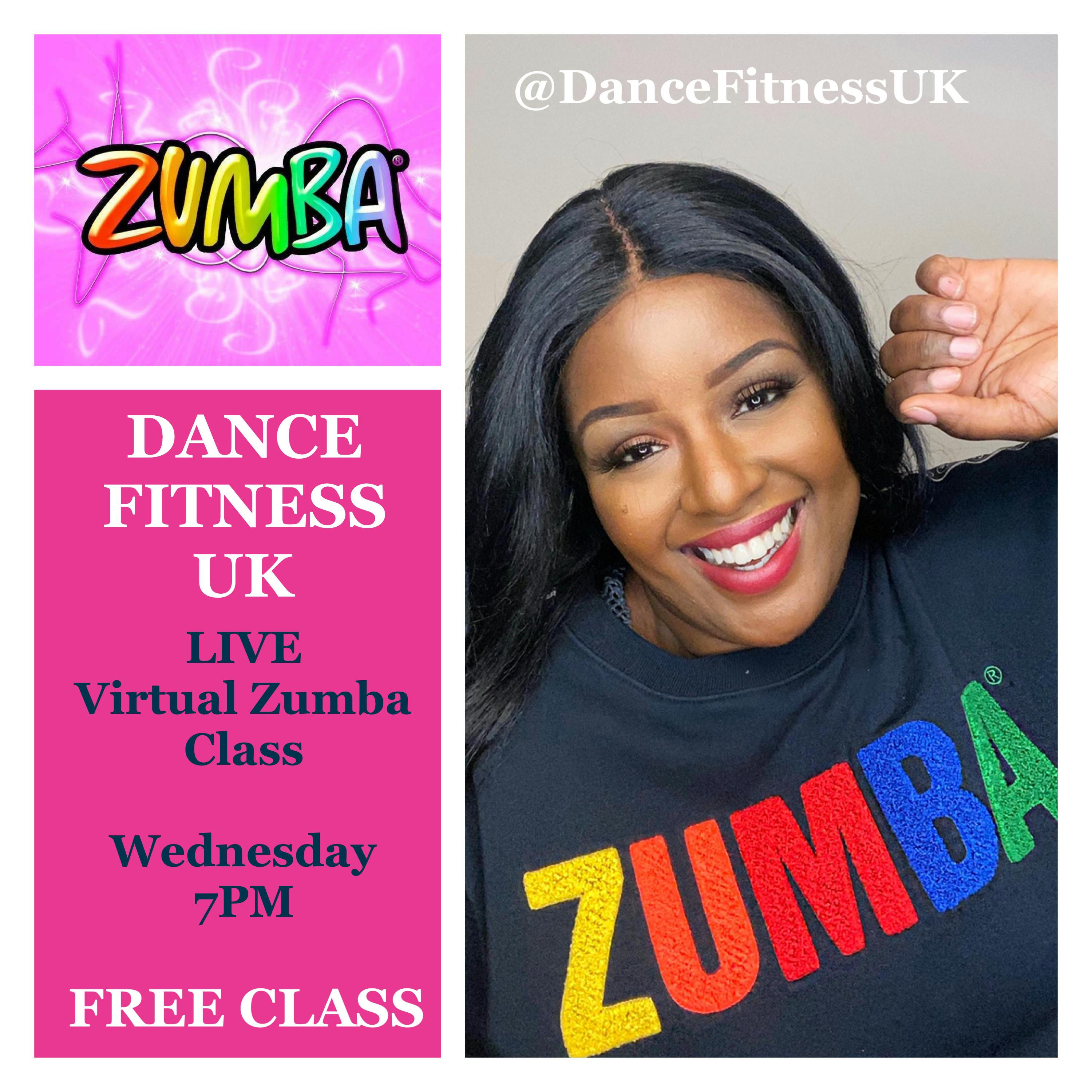 FREE ZUMBA DANCE FITNESS UK Virtual Online Zumba® Classes
