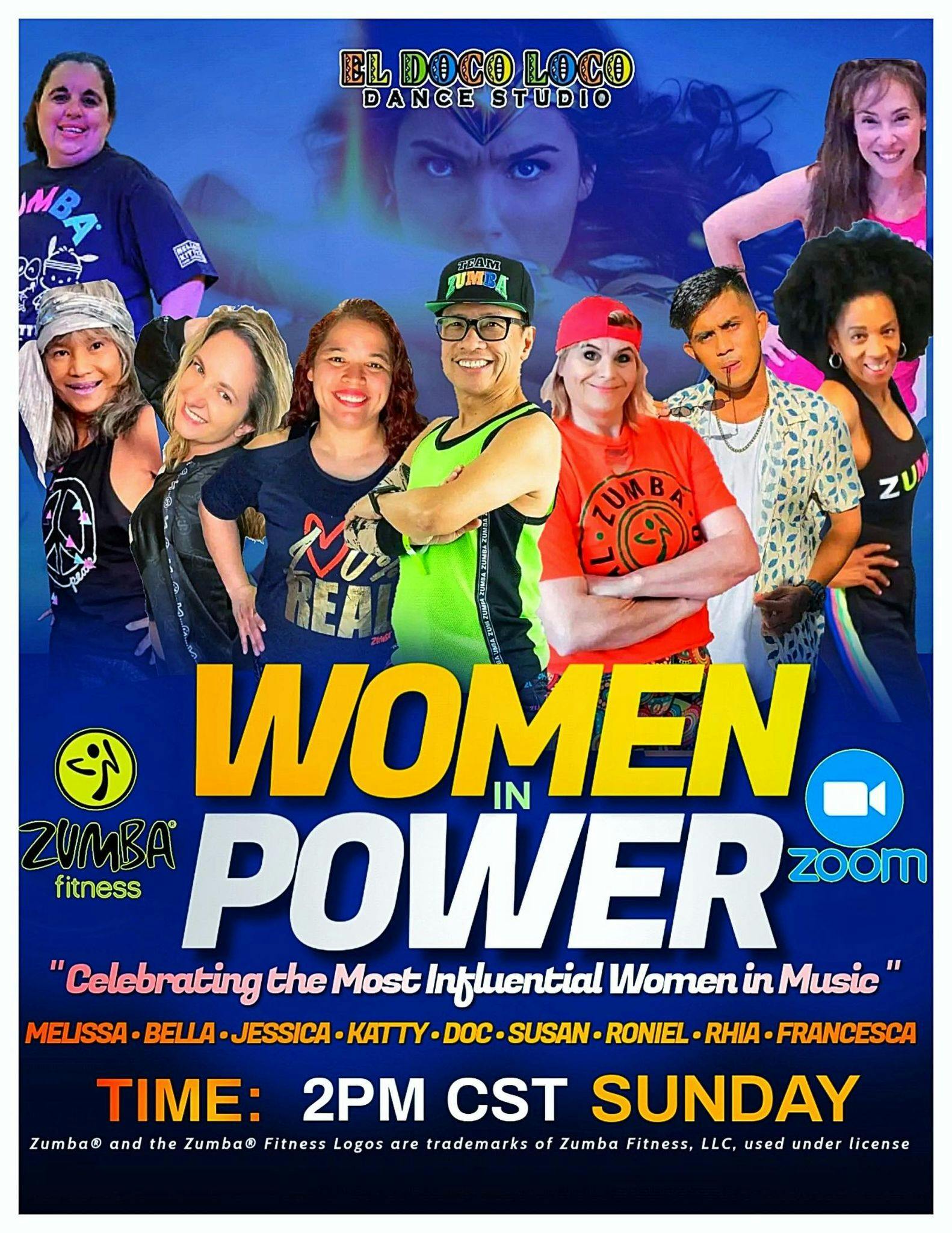 Empowering Women Zumba® Class Virtual Online Zumba® Classes