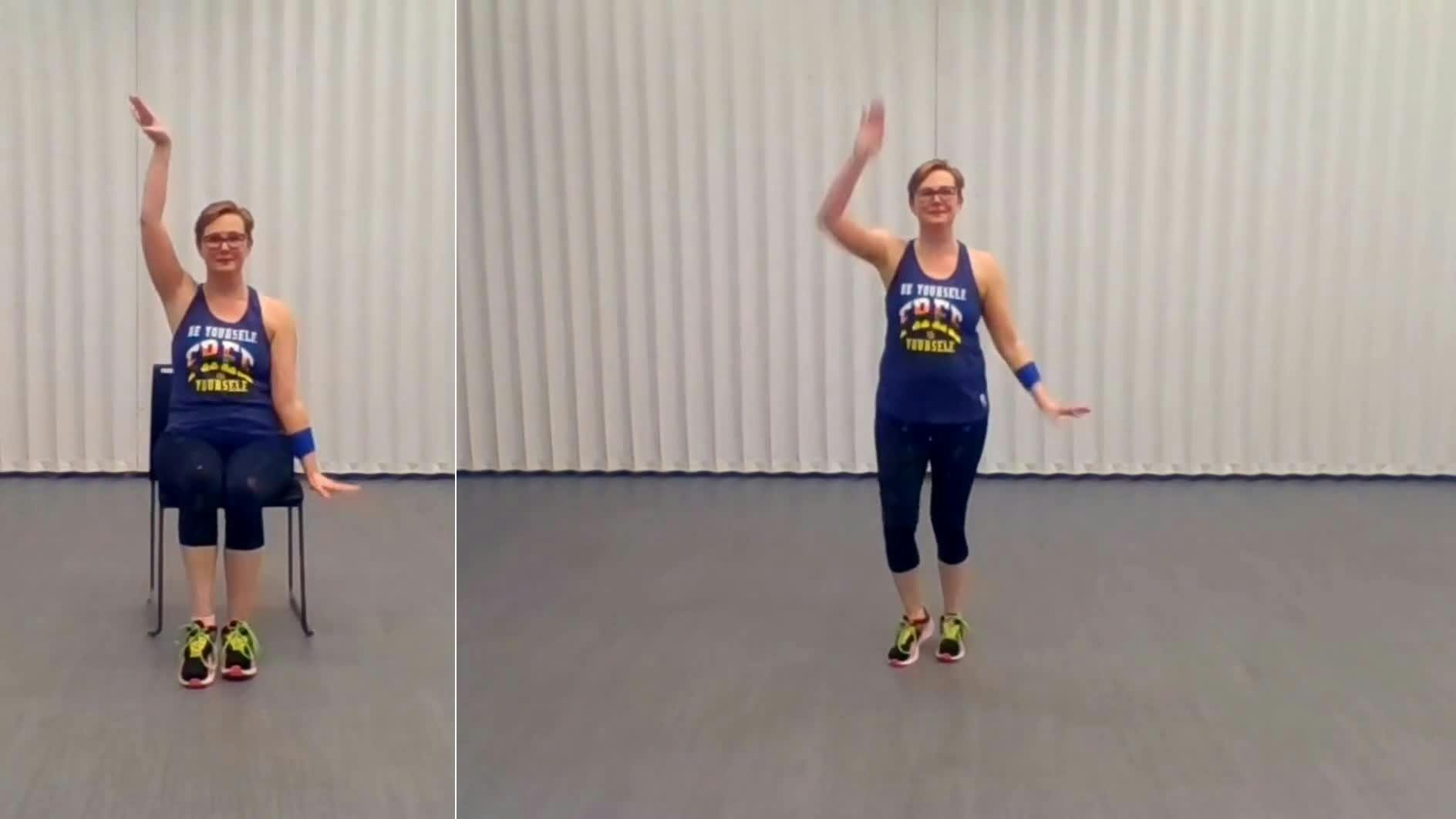 Zumba Gold Express/Chair Virtual Online Zumba® Classes