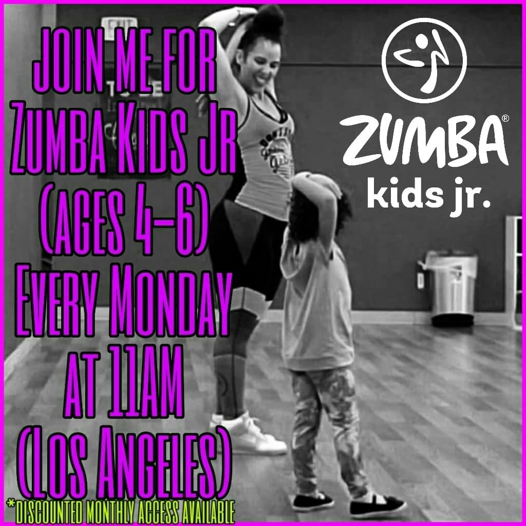 Zumba Kids Jr Live Virtual Online Zumba® Classes