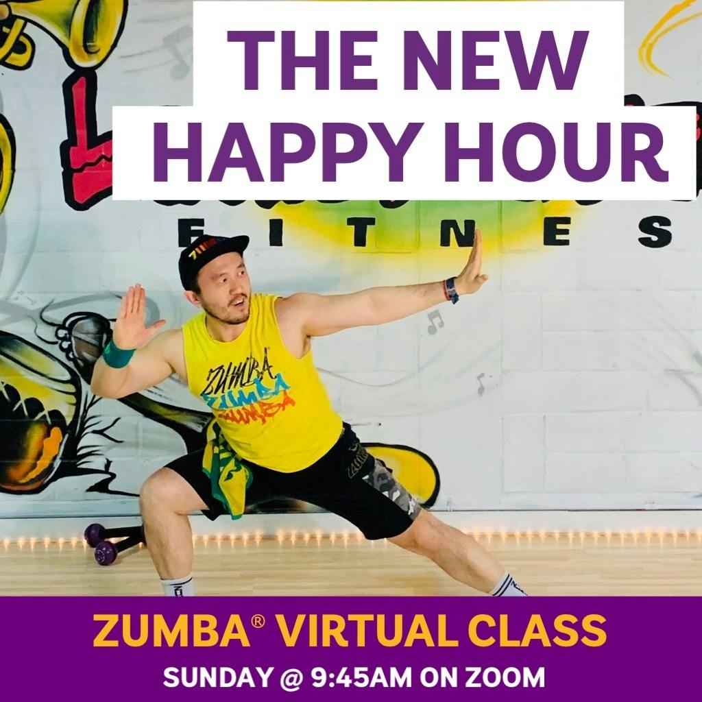 Sunday Zumba with Quan Virtual Online Zumba® Classes