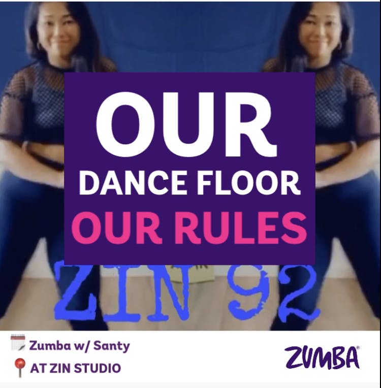FREE FUN Zumba w/ Santy Virtual Online Zumba® Classes