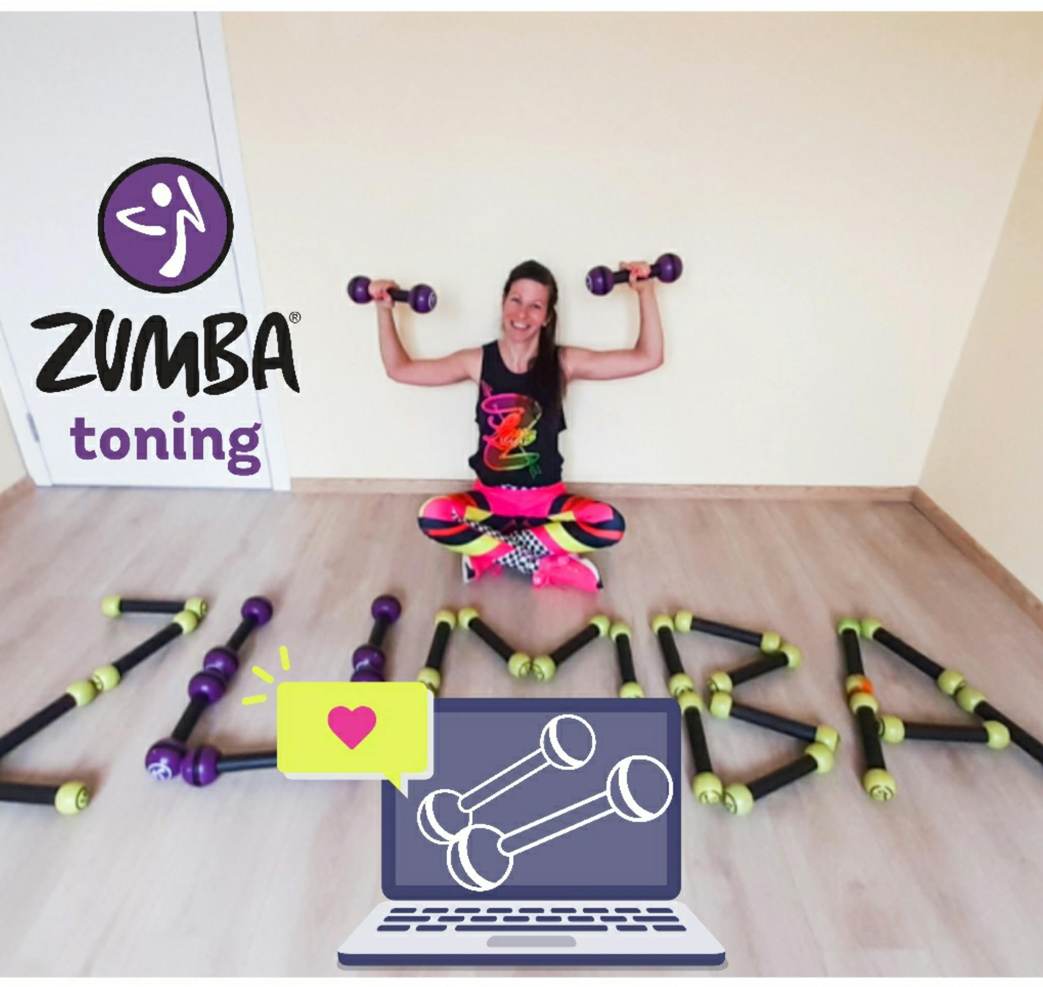 FREE Toning +Zumba/vol.2 Virtual Online Zumba® Classes