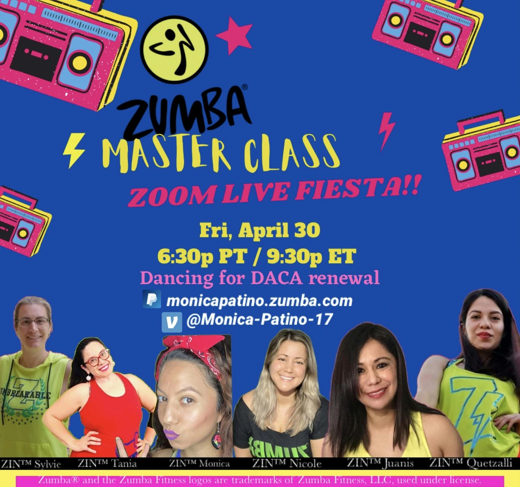 Zumba® Master Class | Virtual Online Zumba® Classes