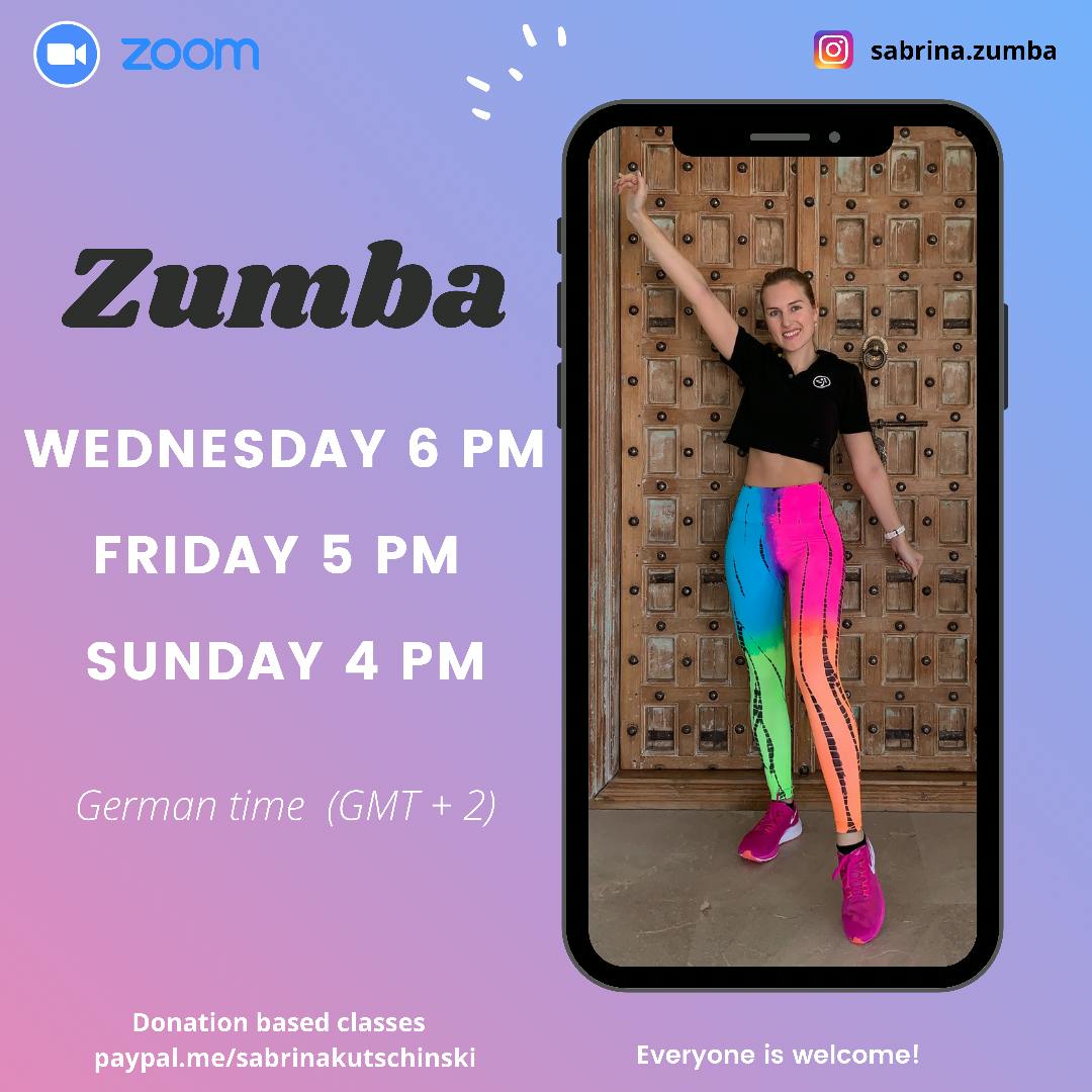 FREE Zumba class | Virtual Online Zumba® Classes