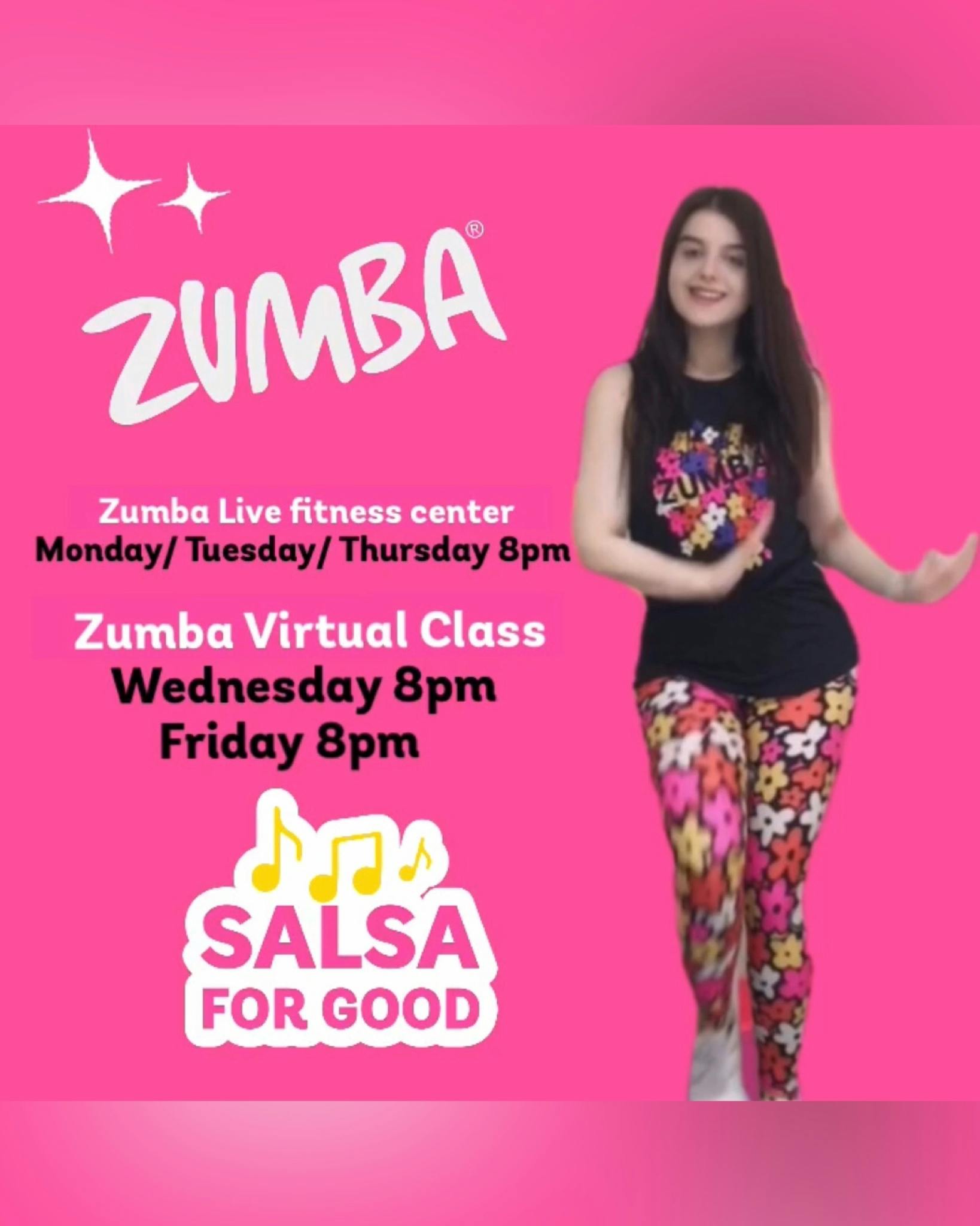 Zumba Happy Hour | Virtual Online Zumba® Classes