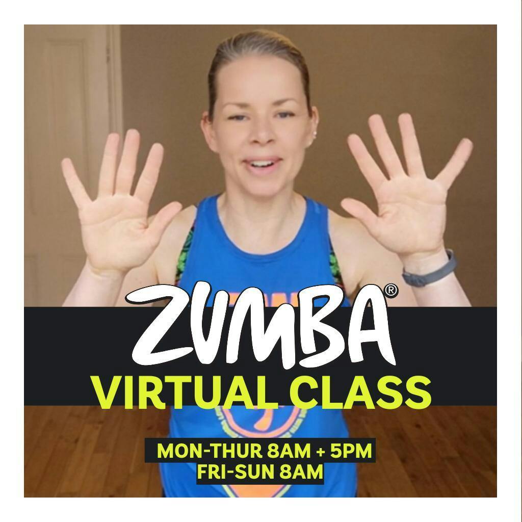 Zumba Friday am | Virtual Online Zumba® Classes