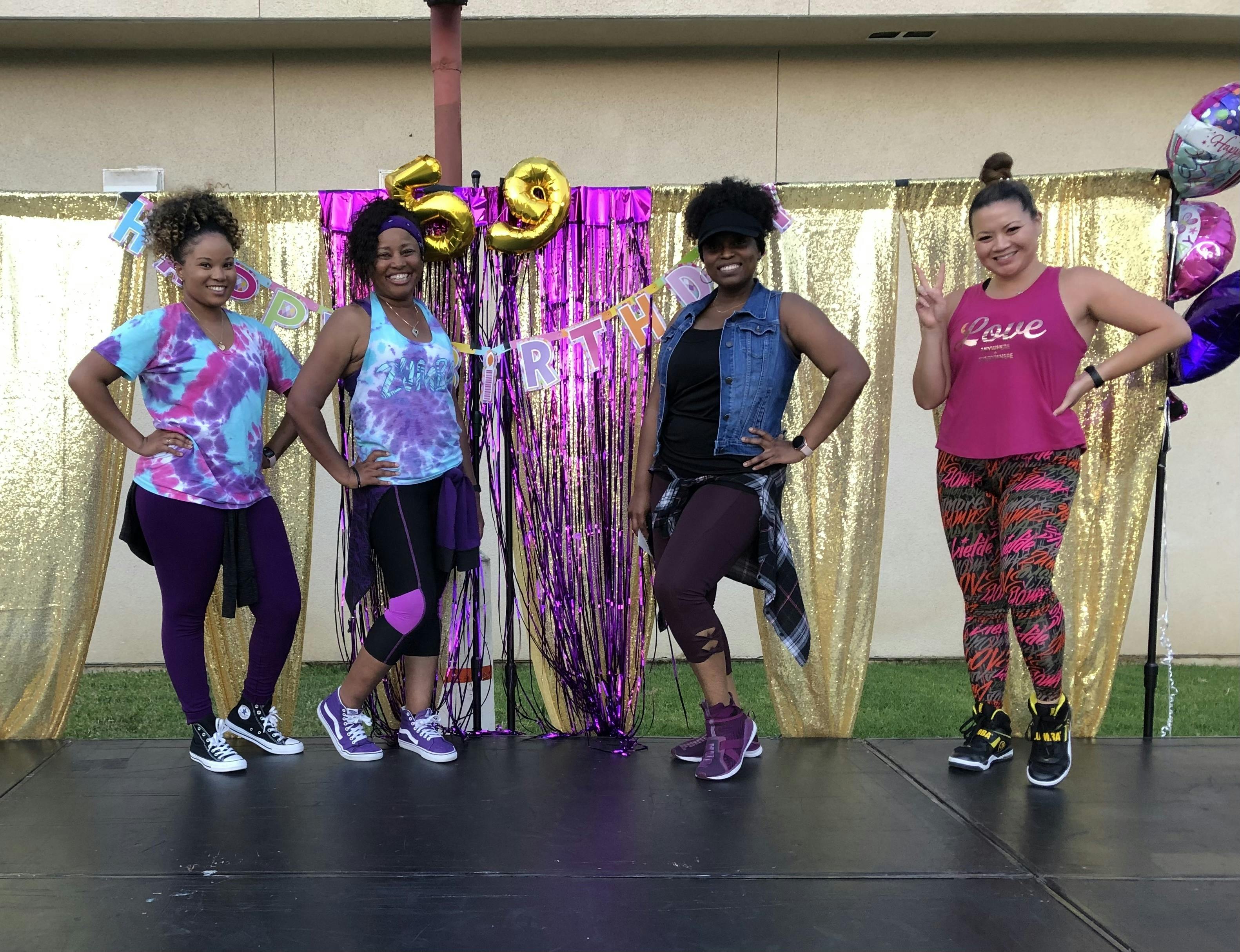 Outdoor Zumba Party Virtual Online Zumba® Classes