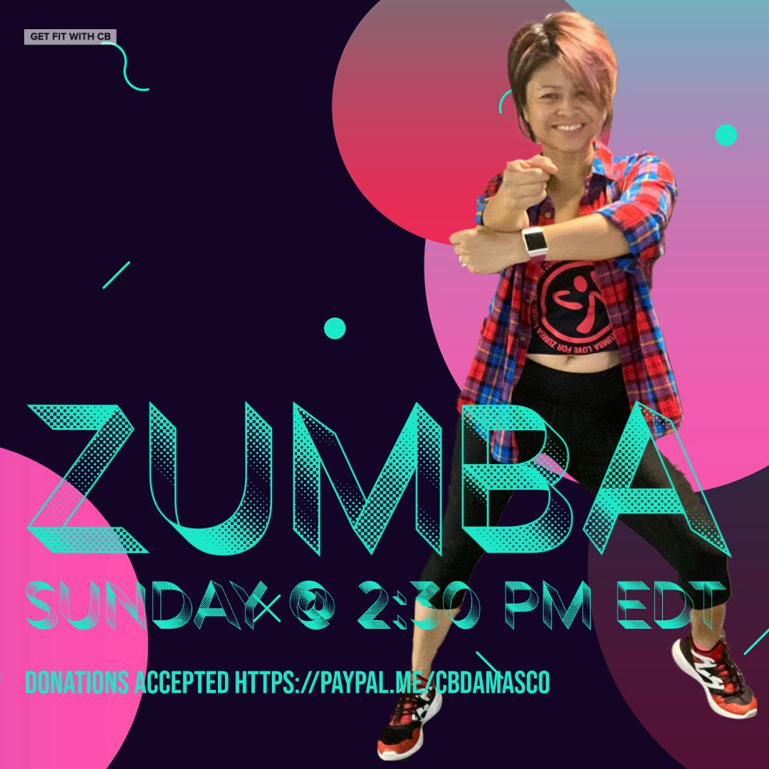 FREE Zumba with CB Virtual Online Zumba® Classes