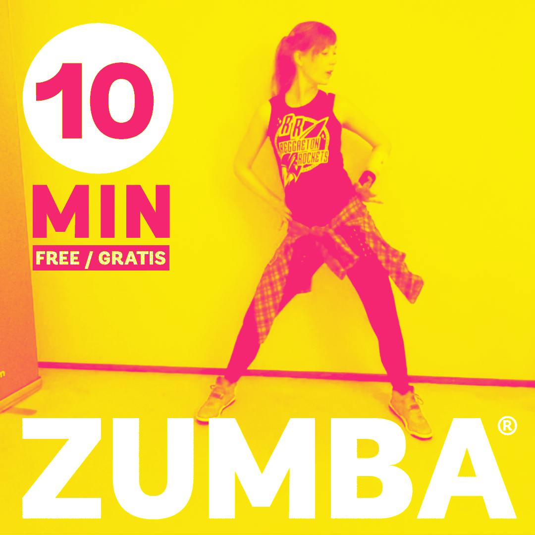 Zumba 10 minuten (gratis) Virtual Online Zumba® Classes