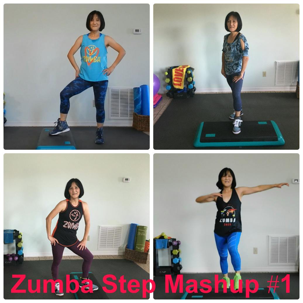 Zumba Step Mashup 1 Virtual Online Zumba® Classes