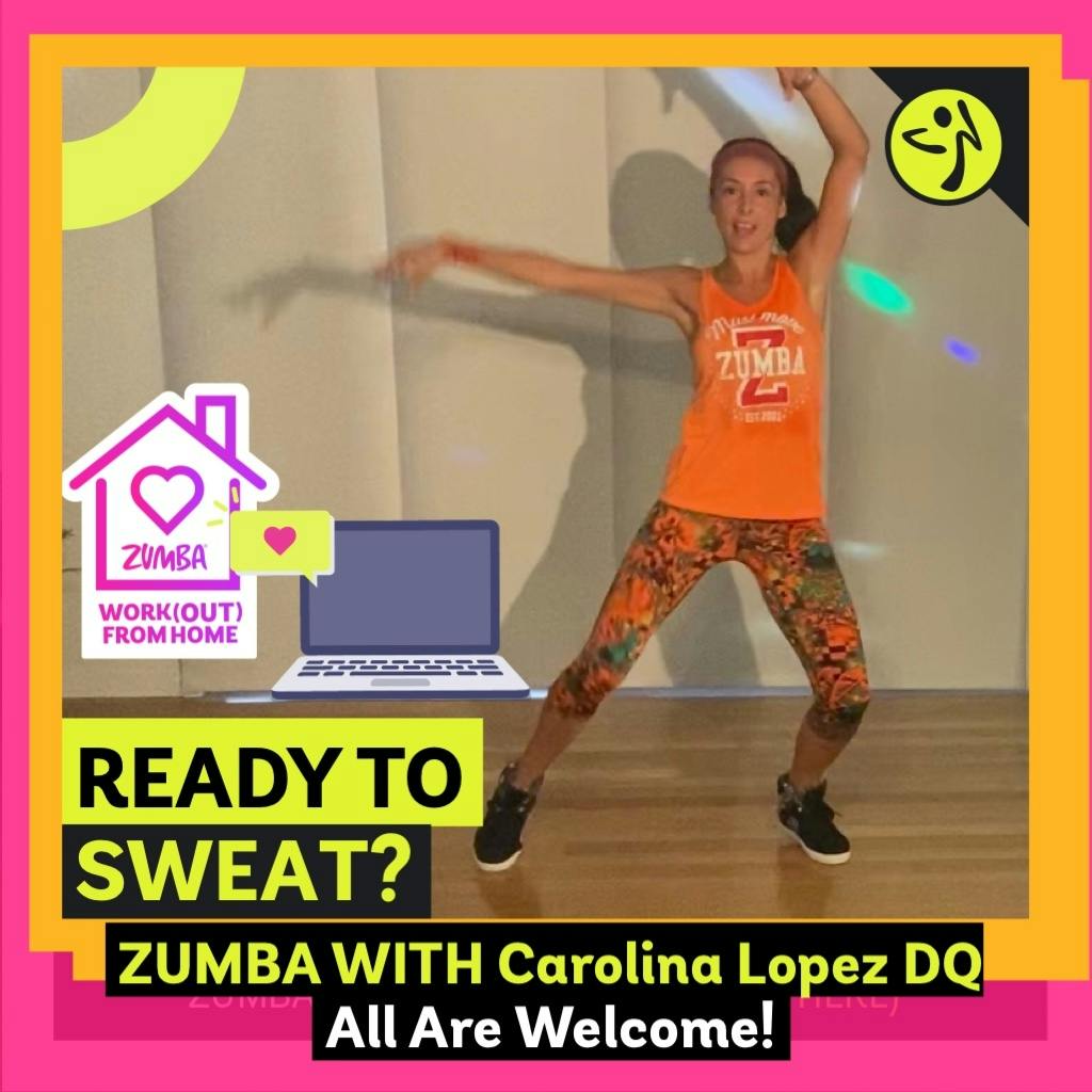 Wednesday Zumba Virtual Online Zumba® Classes