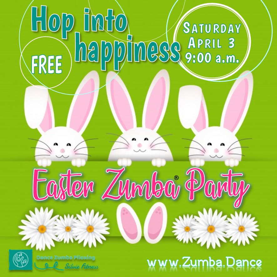 Easter Party Virtual Online Zumba® Classes