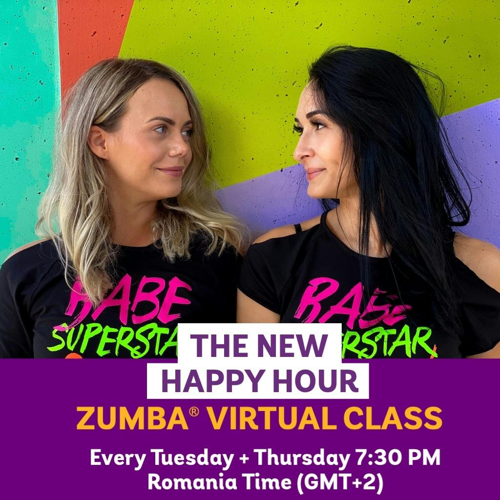 Zumba® Virtual w/Ade+Rafi Virtual Online Zumba® Classes